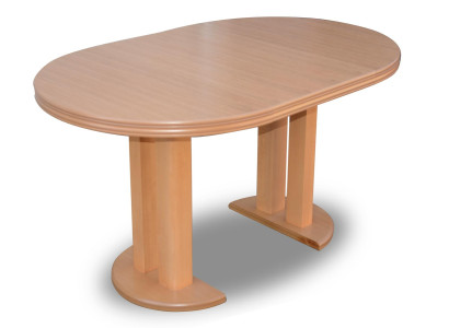 Esstisch Design Holz Konferenztisch Meeting Tisch 90x90 cm Ausziehbar 90x240cm
