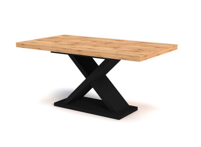 Esstisch Tisch Esszimmer Wohnzimmer Braun Holz Design Luxus Modern