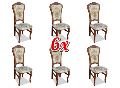 Essgruppe Stühle 6x Sitz Polster Set Gruppe Neu Lehn Stuhl Restaurant Industrie