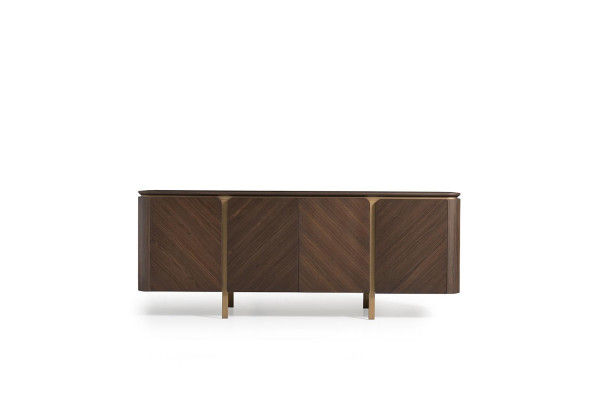 Essgruppe Essecke Esszimmer Esstisch Stühle 10tlg Braun Holz Anrichte