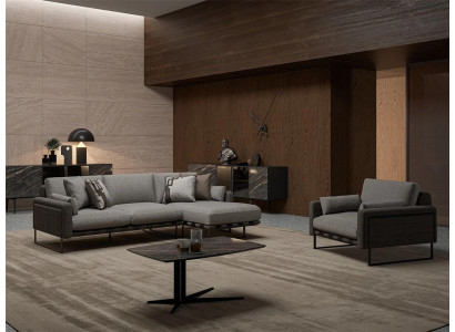Wohnzimmer Designer Ecksofa L-Form Sessel Luxus Couchtisch Einrichtung
