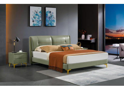 Leder Bett Polster Design Luxus Doppel Hotel Schlaf Zimmer Betten Design