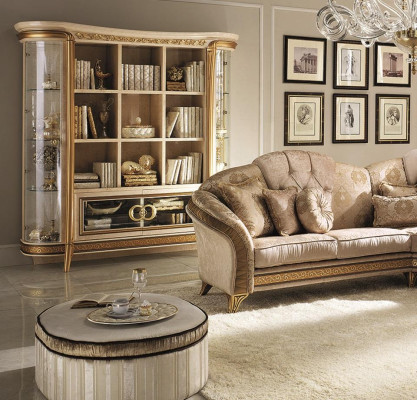 Büro Bücherschrank Aktenschrank Luxus Möbel Stil Antik Schrank arredoclassic