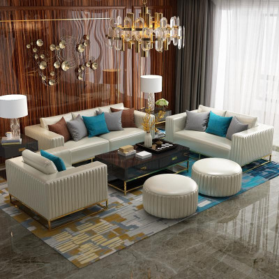 Sofagarnitur 3+2+1 Sitzer Set Couchen Design Sofa Polster Modern Couch