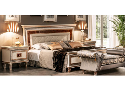 Designer Bett Betten Polsterbett 180x200 Ehebett Doppelbett arredoclassic Möbel