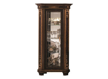 Vitrine Schrank Klassische Vitrinen Wohnzimmer Schränke Deko Anrichte Neu
