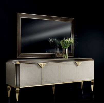 Holz Kommode Kommoden Kommodenschrank Holzschrank Wohn Zimmer arredoclassic