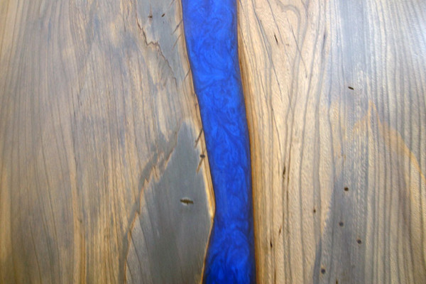 Tisch epoxid harz esstisch echtes holz massive möbel wasserfall epoxy giessharz