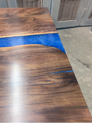Epoxidharz Esstisch River Table 240x100 Flusstisch Neu Echtes Holz Tische