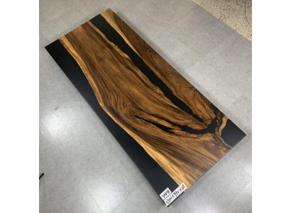 Luxus Design Epoxidharz Esstisch River Table Echtes Holz Massiv Tische