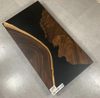 Luxus River Table Epoxidharz Esstisch Massiv Tische 150x80 cm Echtes