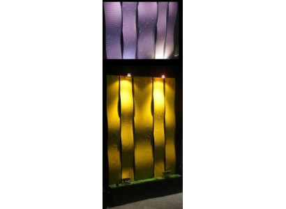 Wandpaneel led Wasserwand Wasserwände Wand Wasserwand 120x200cm