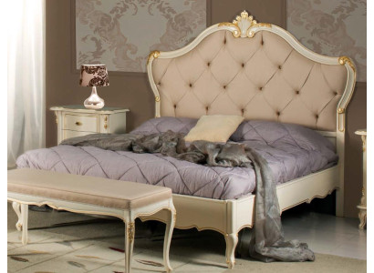 Bett Möbel Doppelbett Naturholz Schlafzimmer Möbel Design Betten Möbel Italien