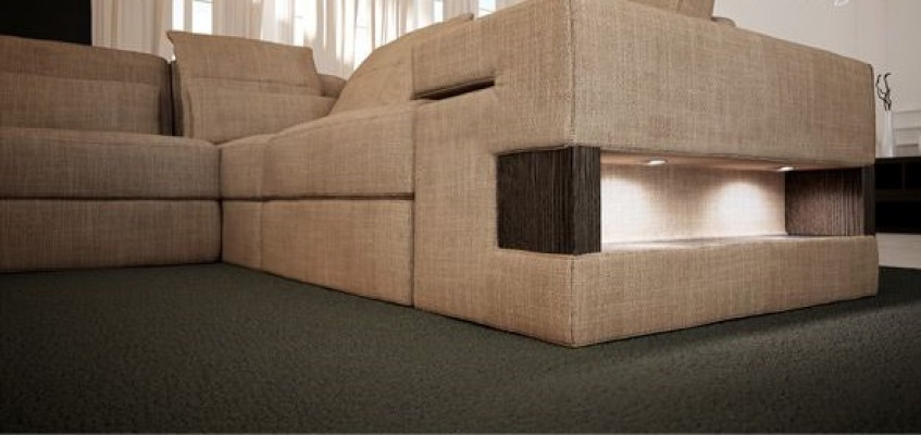 Ecksofa U-form Sofa Polstersofa Couch Sofas Couchen Ecksofas Design Möbel Neu