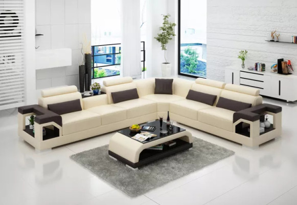 Wohnzimmer Ledersofa Ledercouch Couch Garnituren Sofa Ledersofas Wohnlandschaft