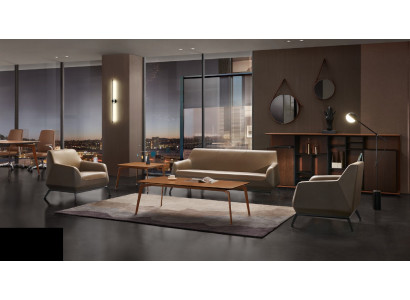 Set Ledersofa Couch Wohnlandschaft 311 Sitzer Garnitur Design Modern