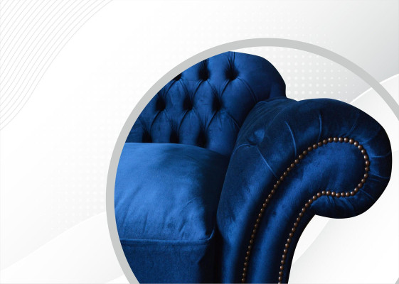 xxl Big Sofa Couch Chesterfield 240cm Polster Sofas 4 Sitzer Leder