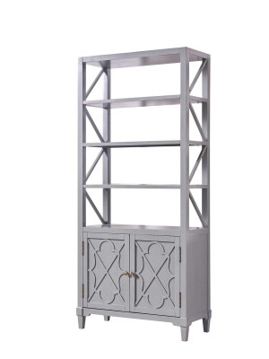 Schrank Bücher Schränke Regal Landhaus Wohnzimmer Büro Esszimmer