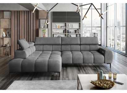 Wohnlandschaft Ecksofa L-Form Textil Couch Sofa Neu Hochwertige Eckcouch Sofas