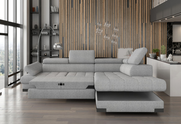 Design Ecksofa L-form Modern Sofas Textilsofa Couch Wohnlandschaft Sofa Sitz 