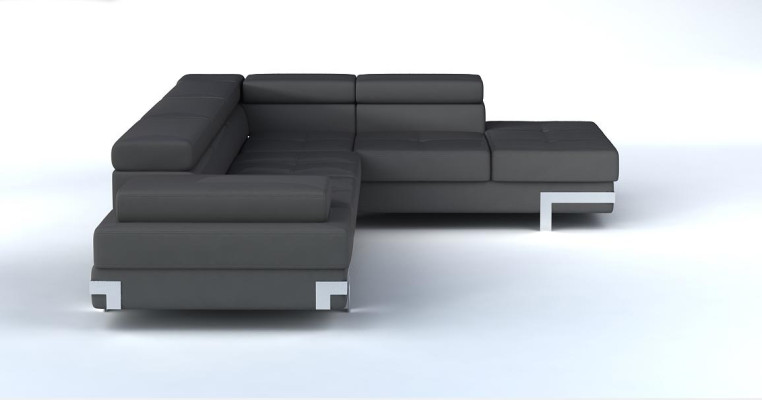 Sofa Schlafsofa Designer Sofa mit Bettfunktion + Bettkasten Ecksofa Couch NEU