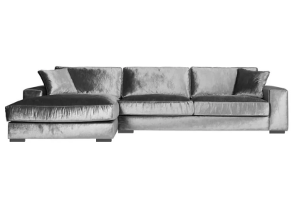 Italienische Stil Möbel Ecksofa Stoff Wohnzimmer Design Couchen Polster Sofas