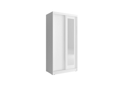 Design Kleider Schrank Schiebe Schränke Holz Schwebe Türen Kleiderschrank 100cm