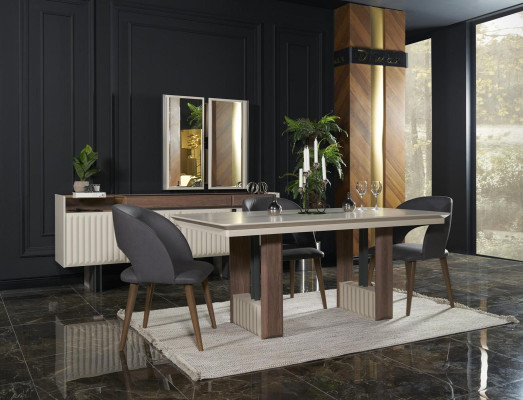 Stühle Esszimmer Set Modern Esszimmerstuhl Polsterstuhl Design Möbel Neu