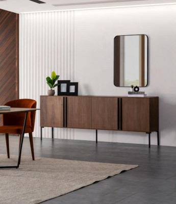 Stuhl Orange Esszimmer Modern Stühle Polster Stoff Design Luxus Holz Neu