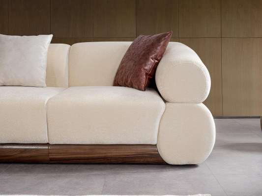 Modern Sofagarnitur Sofa Couch Polster Sessel Neu Einrichtung Designer