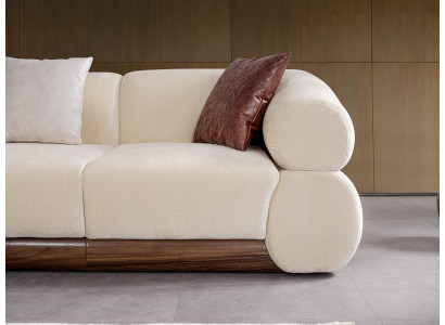 Modern Sofagarnitur Sofa Couch Polster Sessel Neu Einrichtung Designer