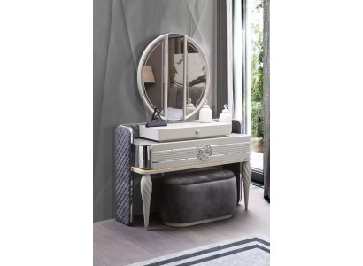 Schlafzimmer Schminktisch mit Spiegel Luxus Neu Konsole Modern Design