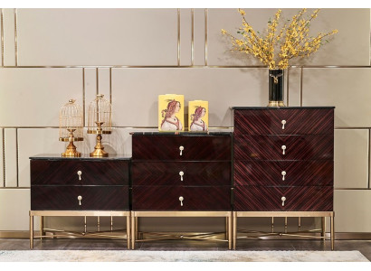 Kommode Schrank Hochschrank Design Kommoden Schränke Tisch Hochglanz Möbel Neu