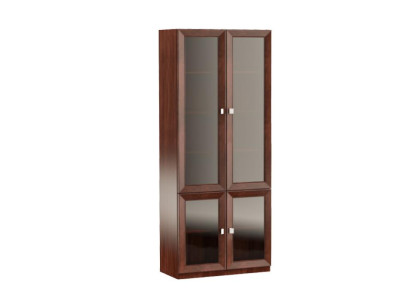 Schrank Holzschrank Bücherschrank Kommode Büro Wand System Regal Möbel Schränke