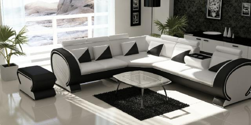 Designer Ecksofa Couch Sofa Polster Garnitur Lounge Sofas Couchen Wohnlandschaft
