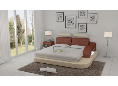 Designer Bett Polsterbett Luxusbett Doppelbett Ehebett Betten 140/160/180 cm