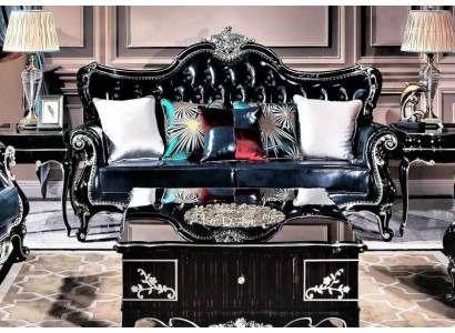 Leder Sofa Couch Klassischer 2 Sitzer Couchen Sofas Designer Polster Sitz 2er