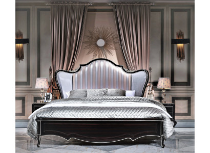 Bett Doppel Hotel Italienische Betten 2x Nachttisch Schlafzimmer 3tlg. Antik Stil