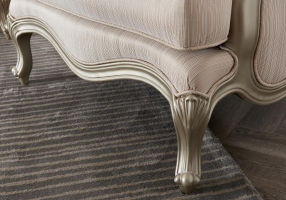 Sofagarnitur Luxus Set 3+1+1 Sessel Italienische Möbel Sitzer Couch Garnitur