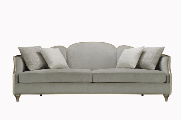 Modernes Sofa Textil Sessel Sofagarnitur 4+1+1 Sitzer Wohnzimmer