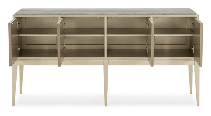 Wohnzimmer Holz NEU Modern Luxus Design Kommode Möbel Sideboard