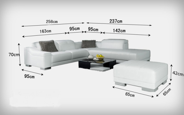 Exklusiver Stil und Funktionalität Das ultimative multifunktionale L-Sofa