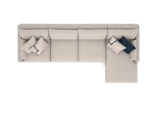 Wohnzimmer Polster Textil Polstersofa L-Form Einrichtung Luxus Designer Möbel