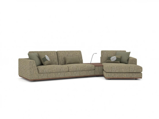 Wohnzimmer Set 2tlg Komplett Ecksofa L-Form Relax Möbel Sessel Modern Textil