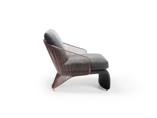 Wohnzimmer Luxus Sessel Designer Einrichtung Polstermöbel Polstersessel