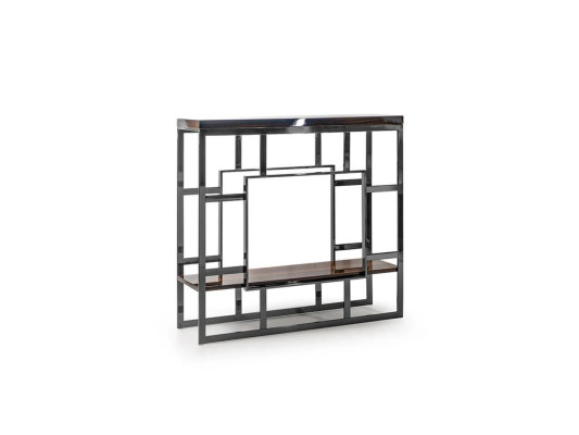 Konsolentisch Holz Tisch Edelstahl Konsole Luxus Wohnzimmer Design