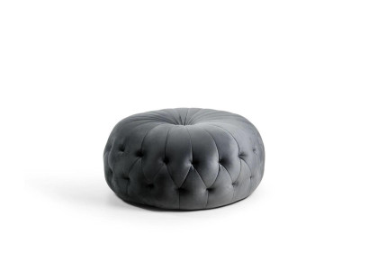 Design Polster Chesterfield Hocker Fußhocker Ottomane Sitz Wohnzimmer
