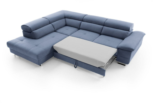 Textil Sofa Ecksofa Sofa Couch Polster Wohnlandschaft Textil Sofas Couchen LForm