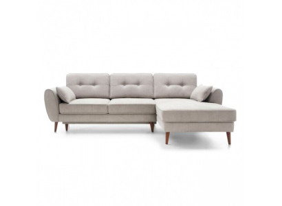 Design Schlafsofa Couch Sofa Polster Wohnzimmer Ecksofa Textl Stoff