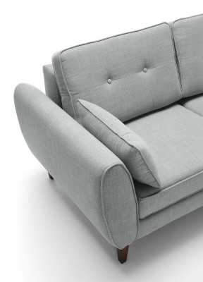 Design Sofa 2 Sitzer Möbel Polster Textil Sofas Couchs Wohnlandschaft Neu